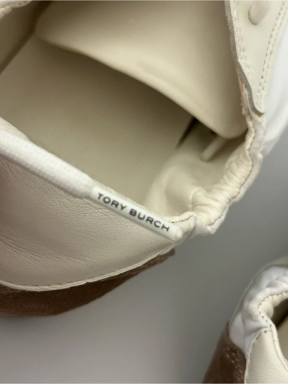 Tory Burch The Tory Sneakers Retro Classic Preppy Designer Neutral Designer $248